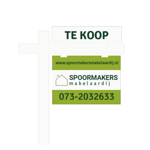 Spoormakers Makelaardij Sticker