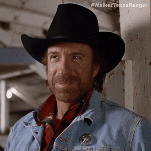 Chuck Norris Smiling GIF by Sony Pictures Television