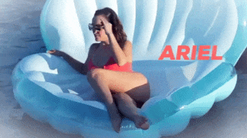 LorenaLeigh sunglasses mermaid shell the little mermaid GIF