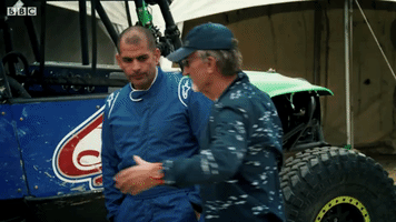 hug it out bbc GIF by Top Gear