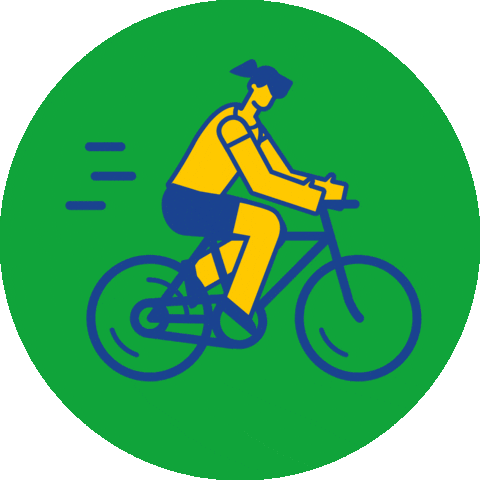 Cykel Sticker by Korpen