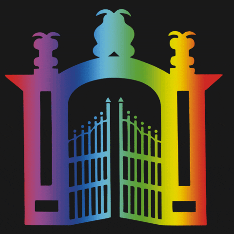HfWU rainbow gay pride colors GIF