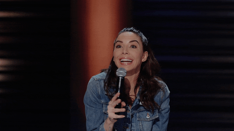 Tell Me Reaction GIF by Whitney Cummings - Find & Share on GIPHY