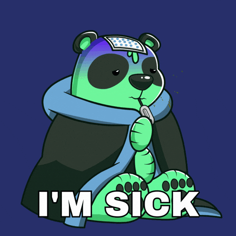 Sick Get Well Soon GIF by SuperVerse