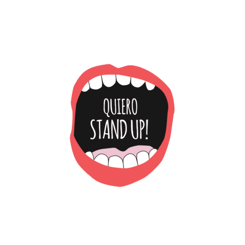 Quiero Stand Up! Sticker