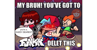 Gun Delete This Sticker