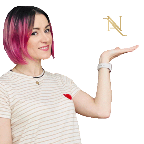 Girl Logo Sticker by Naida Akaeva Beauty Boutique