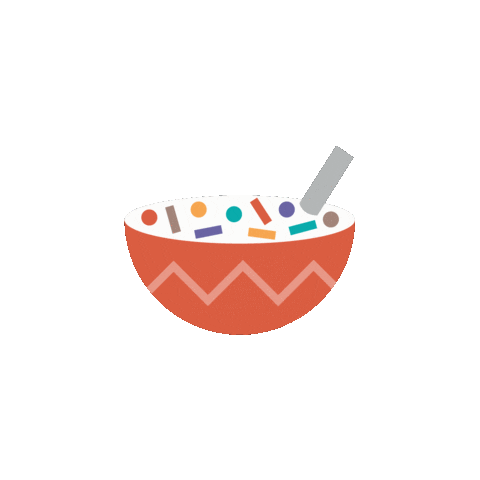 Party Cereal Sticker by Being Positioned