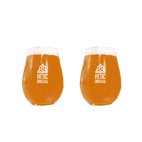 Attic Brew co Sticker