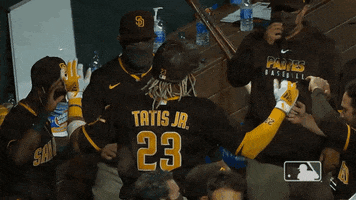 Happy Home Run GIF by San Diego Padres