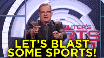 andy richter lets blast some sports GIF by Team Coco
