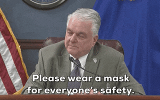 Face Mask GIF by GIPHY News