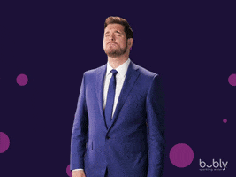 Michael Buble Nod GIF by bubly