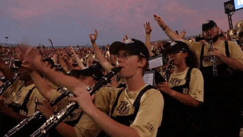 Marching Band Football GIF by UCF Marching Knights