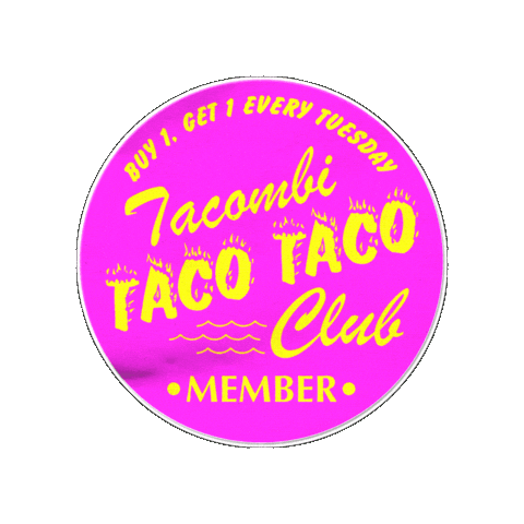 Tacos Taco Tuesday Sticker by Tacombi