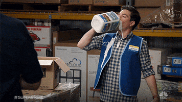 Nbc Chug Milk GIF by Superstore