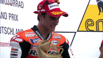 Happy Number 1 GIF by MotoGP