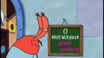 Mr Krabs 0 Days GIF