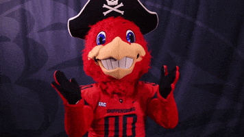 Big Red Slow Clap GIF by Shippensburg University