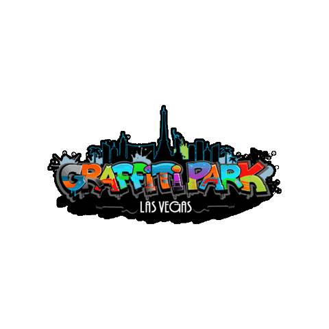 Graffiti Park Las Vegas Sticker