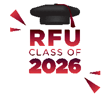 Rfu Sticker by Rosalind Franklin University of Medicine and Science