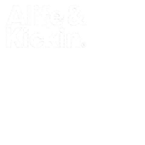 Alife & Kickin Sticker