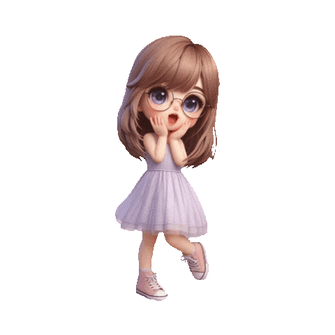 Girl Sticker