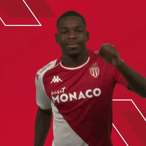 Football Celebration GIF by AS Monaco