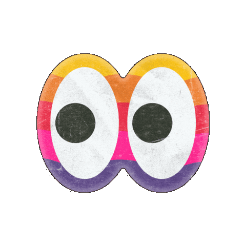Awkward Eyes Sticker by Paulaner