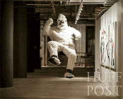 levitation buck GIF by HuffPost