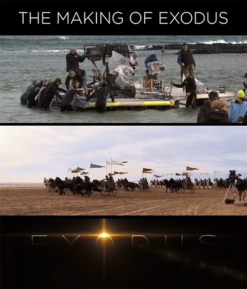 behind the scenes exodus movie GIF by 20th Century Fox