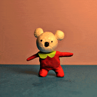 Sound And Vision Walking Gif By Beeld En Geluid Labs Find Share On Giphy - roblox bear walking gif