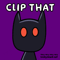 Glow Black Cat GIF by VeeFriends