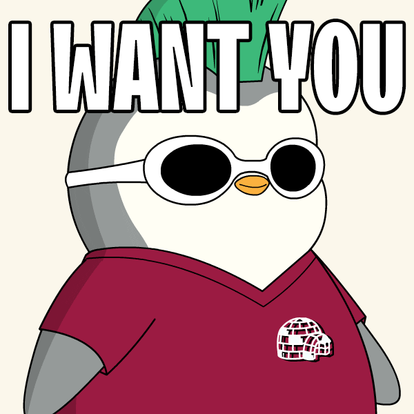 Come I Want You GIF by Pudgy Penguins