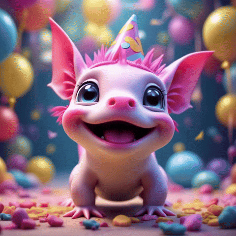 Celebration Surprise GIF by pixoltl