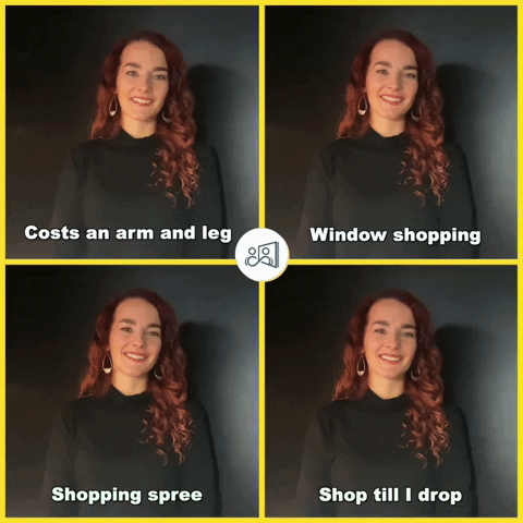 Cyber Monday Deaf Talent GIF by ASL Connect