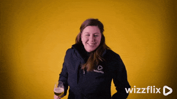 Wizzflix_ yes yeah drink beer GIF
