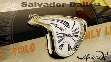 Salvador Dali Watch GIF by Yolo Rum