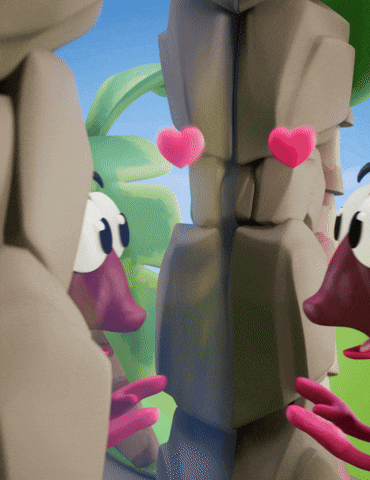 In Love Wow GIF by Claynosaurz