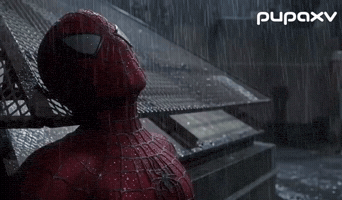 Sad Spiderman GIF