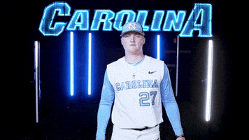 North Carolina Baseball GIF by UNC Tar Heels