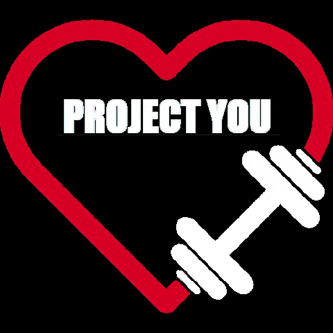 ProjectYou project you heart dumbbell glitch GIF