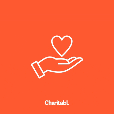 charitabl love donate give donation GIF