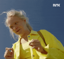 sara thank you GIF by NRK P3