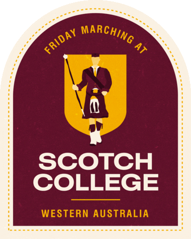 ScotchCollegePerth marching pipe band pipeband scotch college GIF