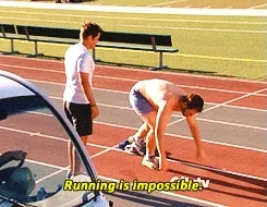 parks and recreation running GIF