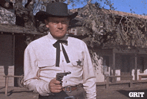 shooting old west GIF by GritTV