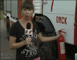 fire extinguisher fail GIF