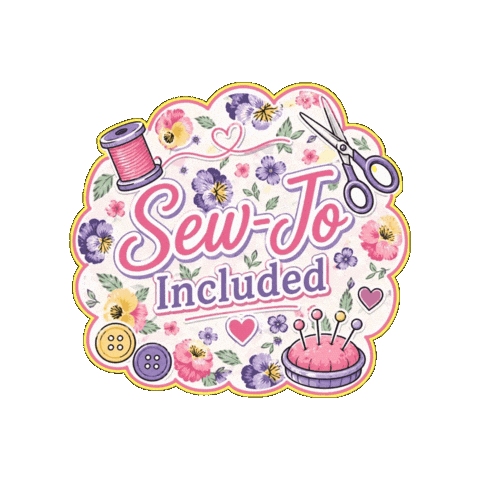 Sewjo Sticker by Crafty Reporter