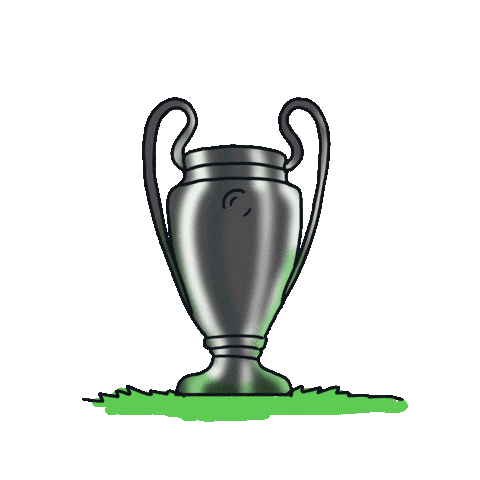 Champions League Football Sticker